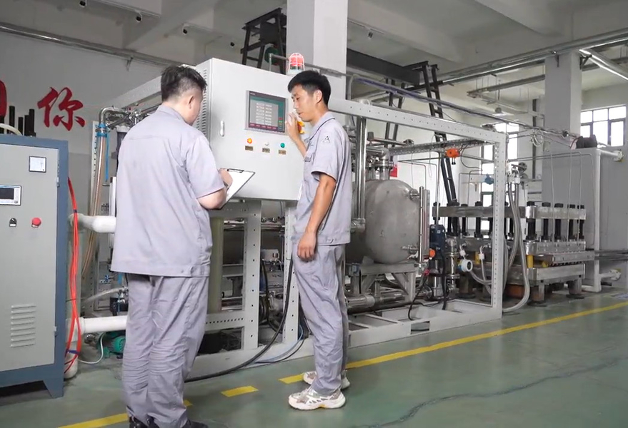 Shandong Saikesaisi Hydrogen Energy Co., Ltd üreticinin üretim hattı