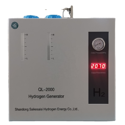 CE sertifikalı 2000ml/min FID GC üretim hızı için hidrojen jeneratörü 2000ml/min